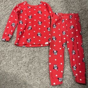 Baby Gap Minnie Mouse Christmas Pajamas
